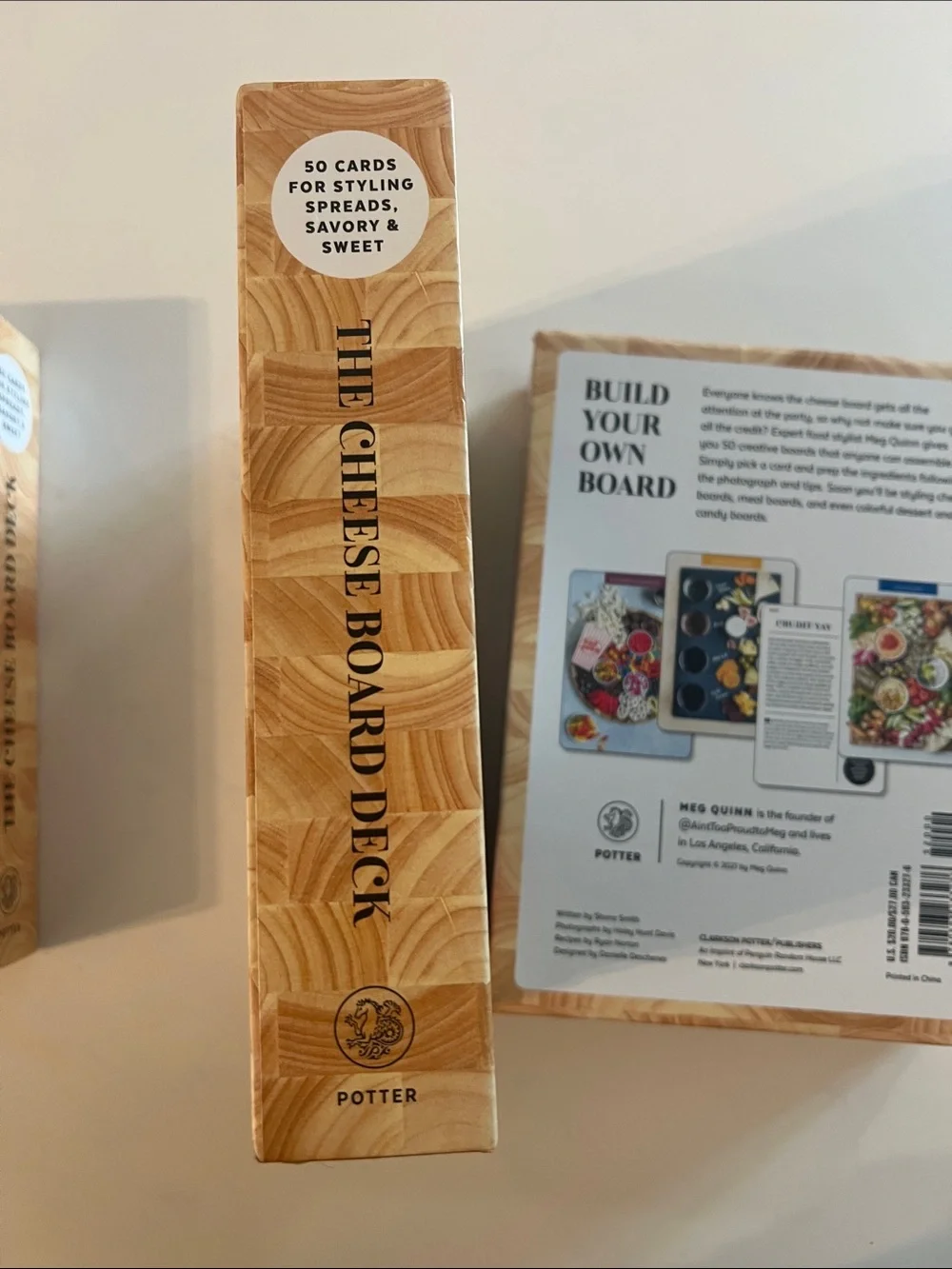 3 new sets. The Cheese Board Deck - 50 cards for styling, spreads, savory,